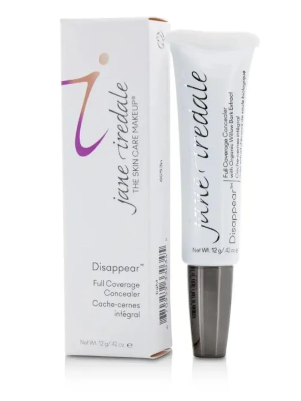 Jane Iredale Disappear Full Coverage Concealer Medium Light 12g .42oz New in Box